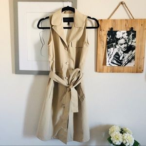 Elizabeth Roberts Belted Trench Dress